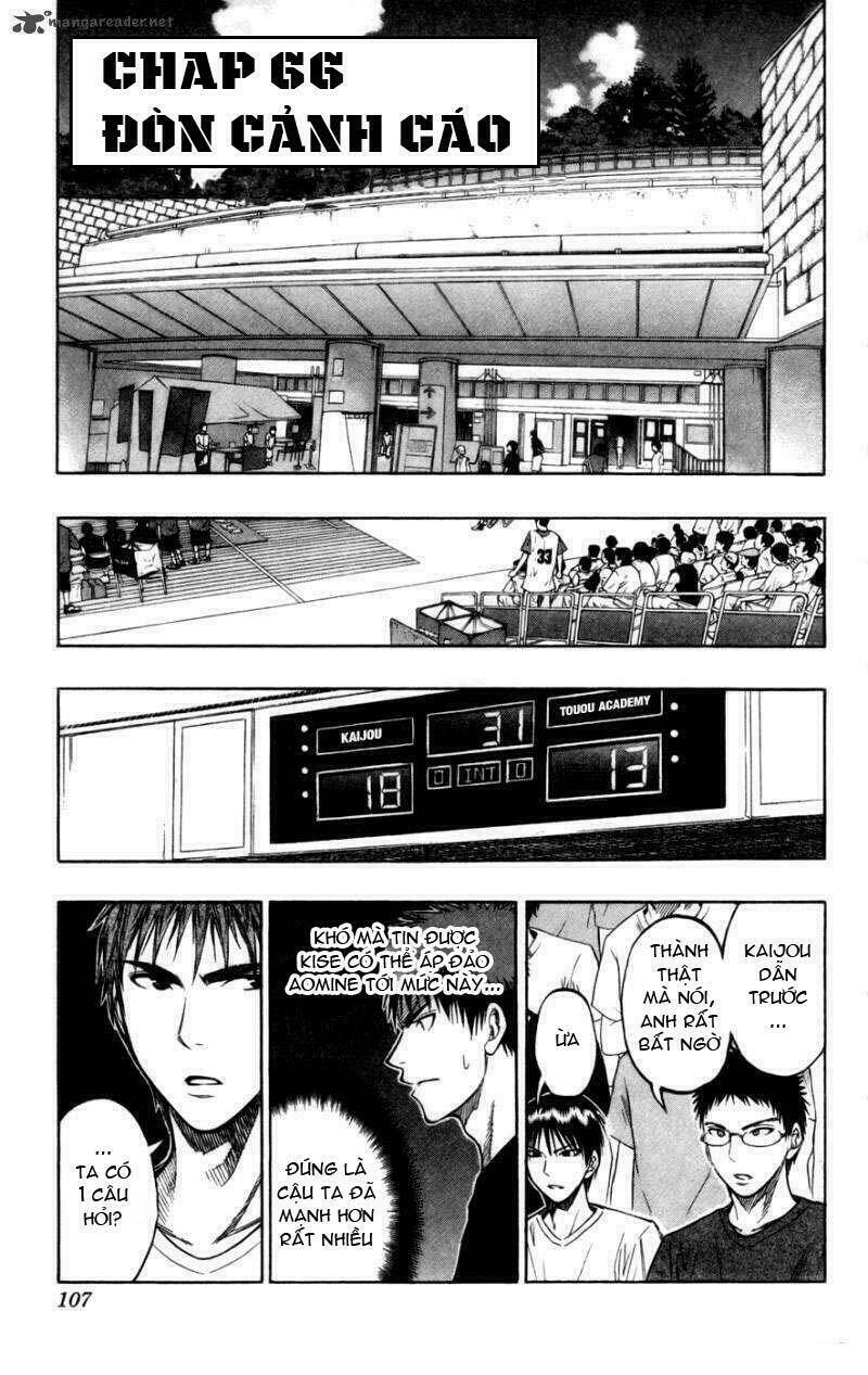 Vua Bóng Rổ Kuroko Chapter 66 - Trang 2