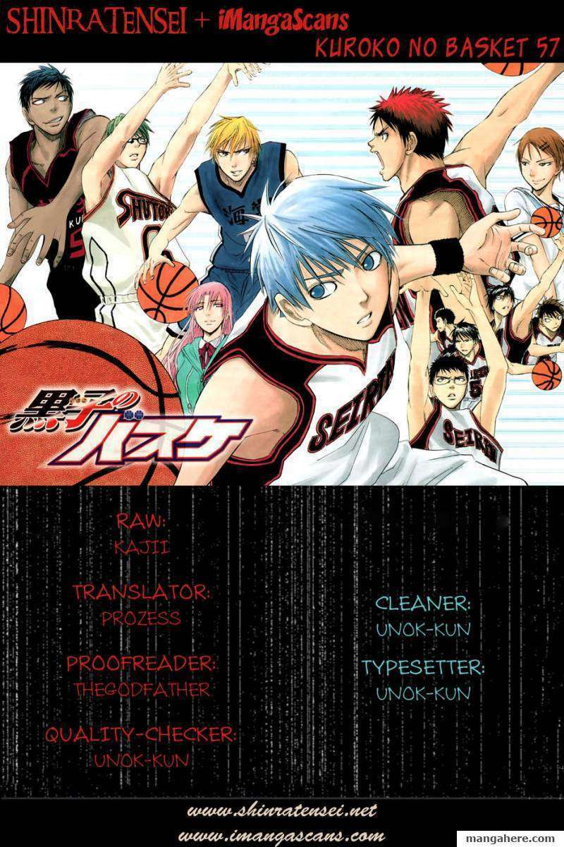 Vua Bóng Rổ Kuroko Chapter 57 - Trang 2