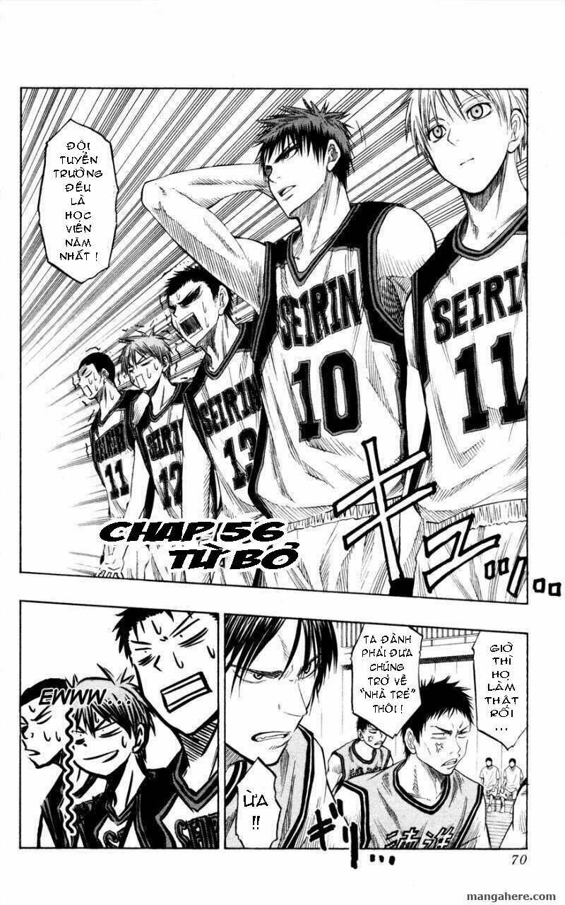 Vua Bóng Rổ Kuroko Chapter 56 - Trang 2