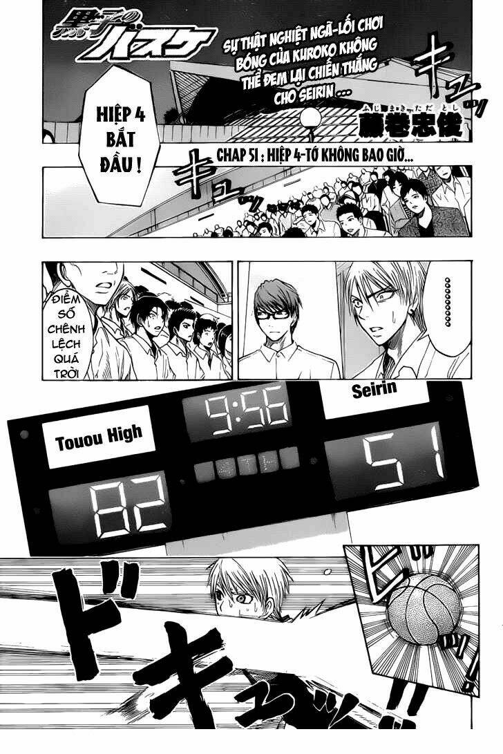 Vua Bóng Rổ Kuroko Chapter 51 - Trang 2