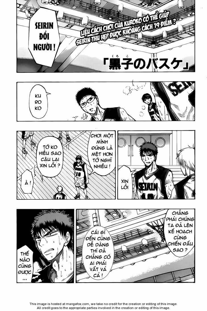 Vua Bóng Rổ Kuroko Chapter 50 - Trang 2