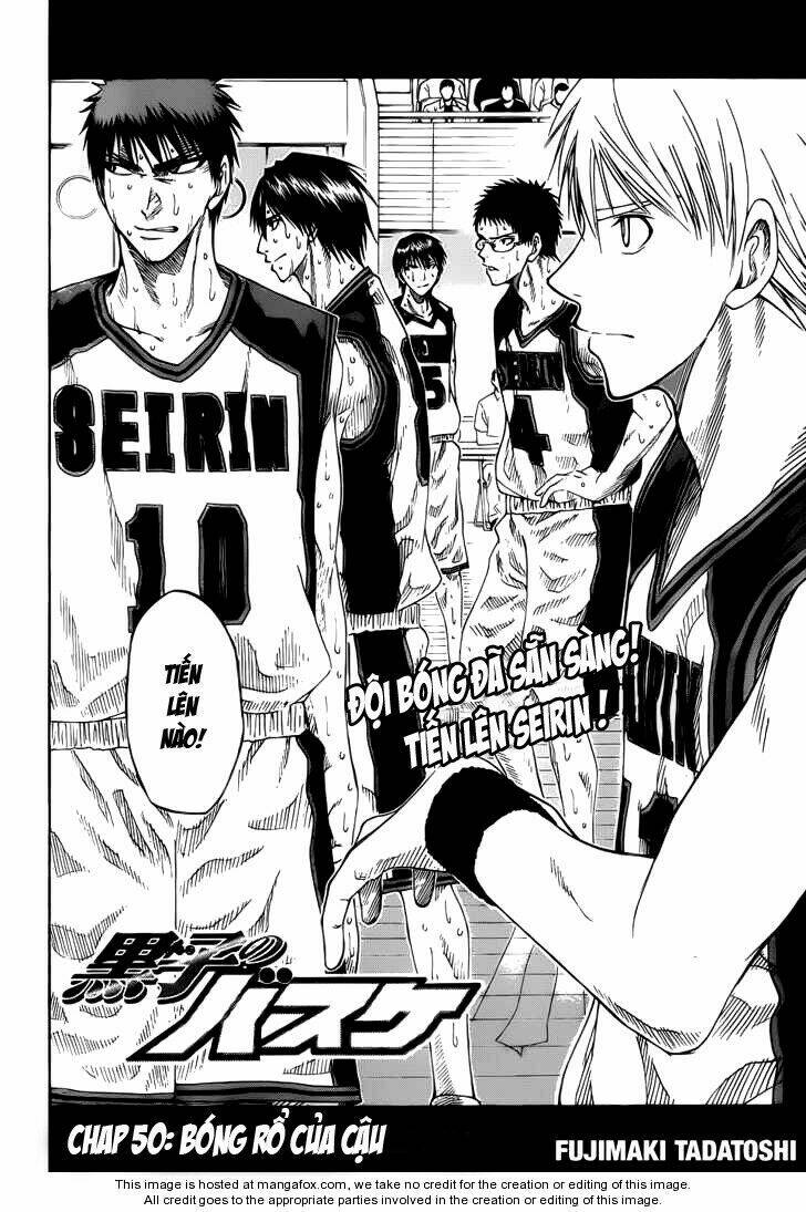 Vua Bóng Rổ Kuroko Chapter 50 - Trang 2