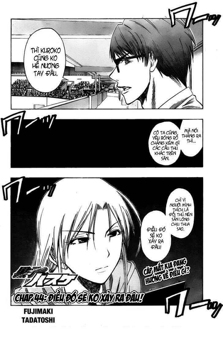 Vua Bóng Rổ Kuroko Chapter 44 - Trang 2