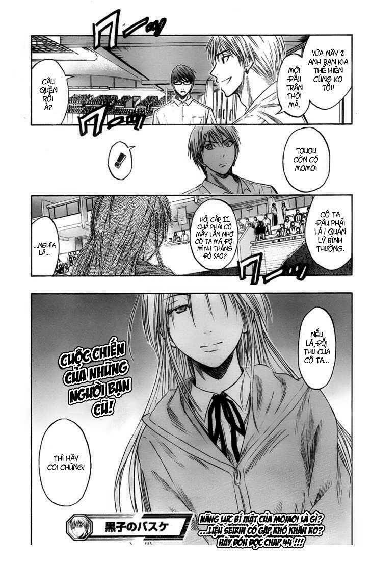 Vua Bóng Rổ Kuroko Chapter 43 - Trang 2