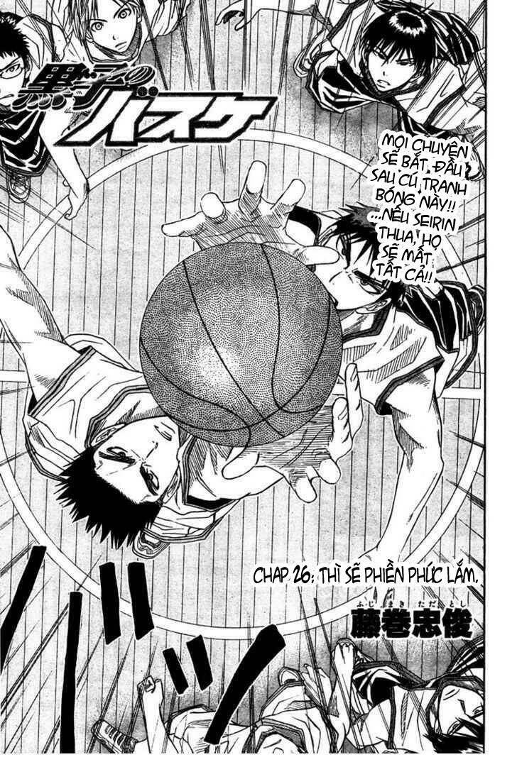 Vua Bóng Rổ Kuroko Chapter 26 - Trang 2