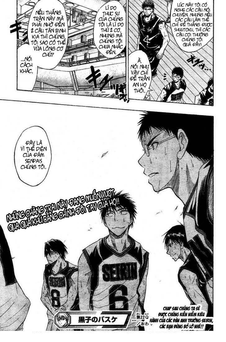 Vua Bóng Rổ Kuroko Chapter 22 - Trang 2