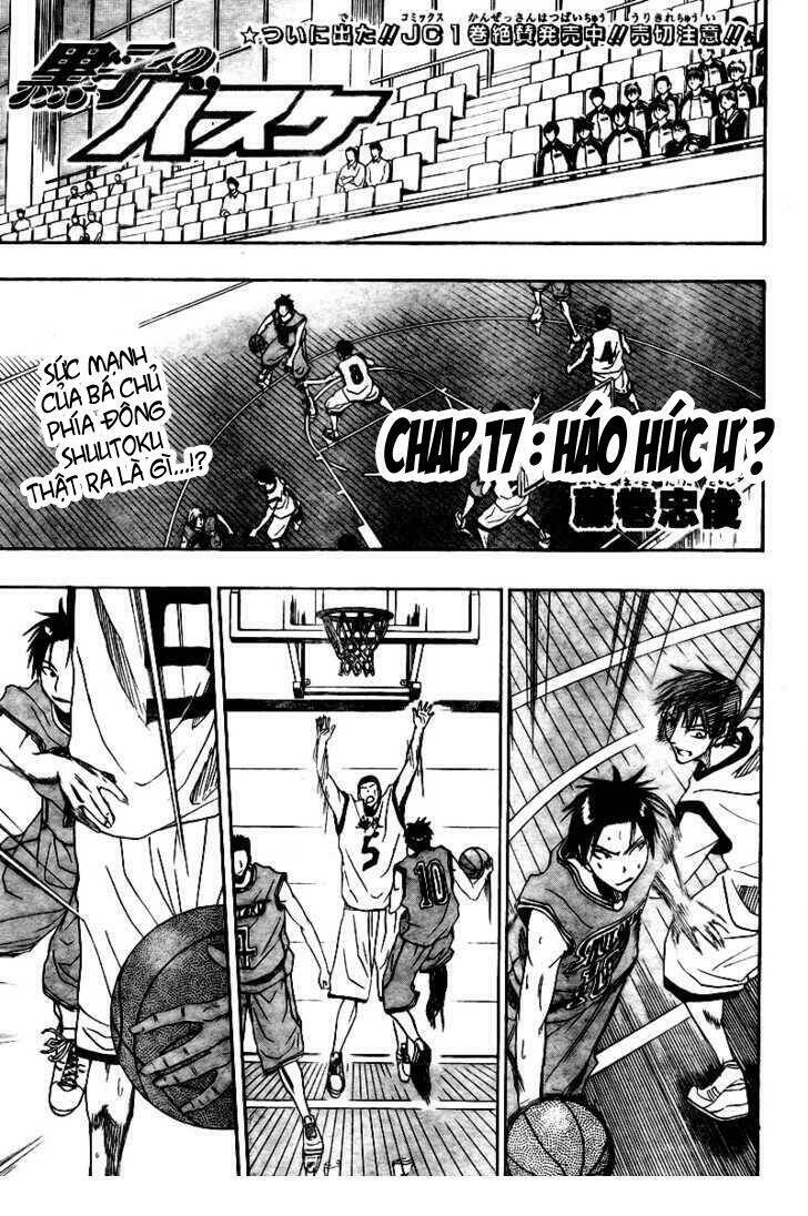 Vua Bóng Rổ Kuroko Chapter 17 - Trang 2