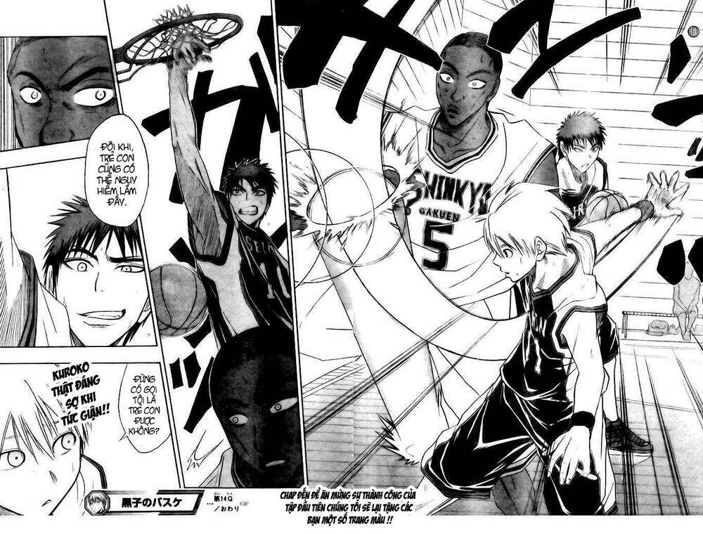 Vua Bóng Rổ Kuroko Chapter 14 - Trang 2