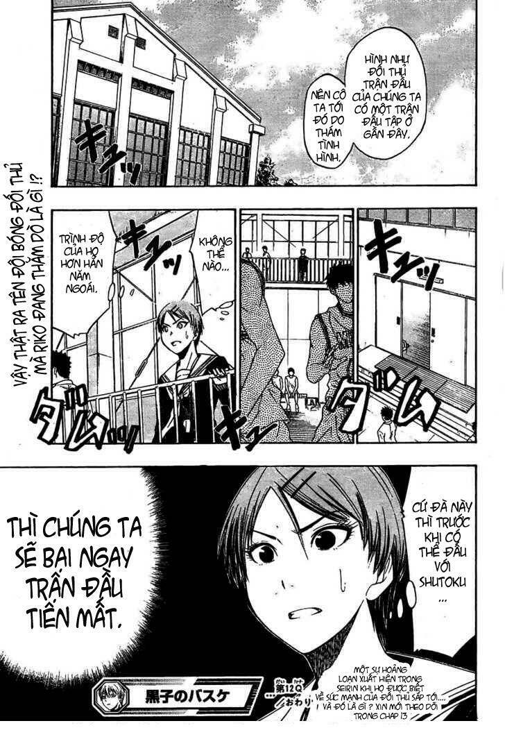 Vua Bóng Rổ Kuroko Chapter 12 - Trang 2