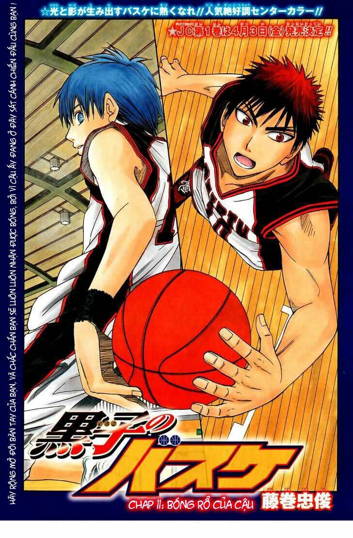 Vua Bóng Rổ Kuroko Chapter 11 - Trang 2