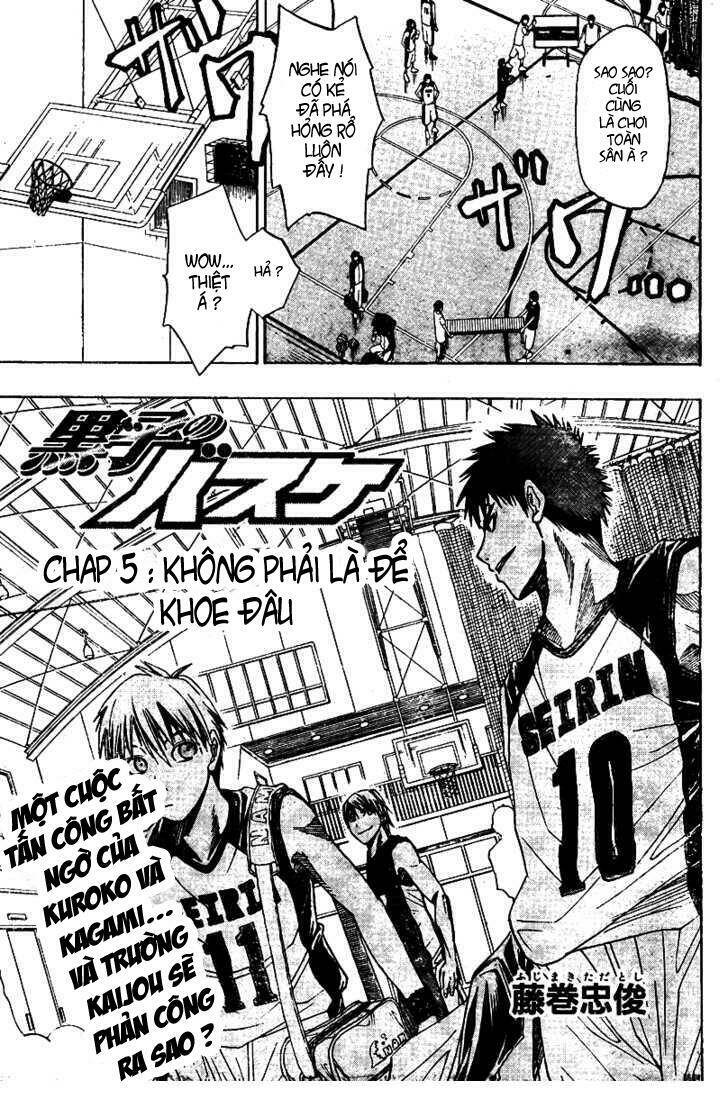 Vua Bóng Rổ Kuroko Chapter 5 - Trang 2