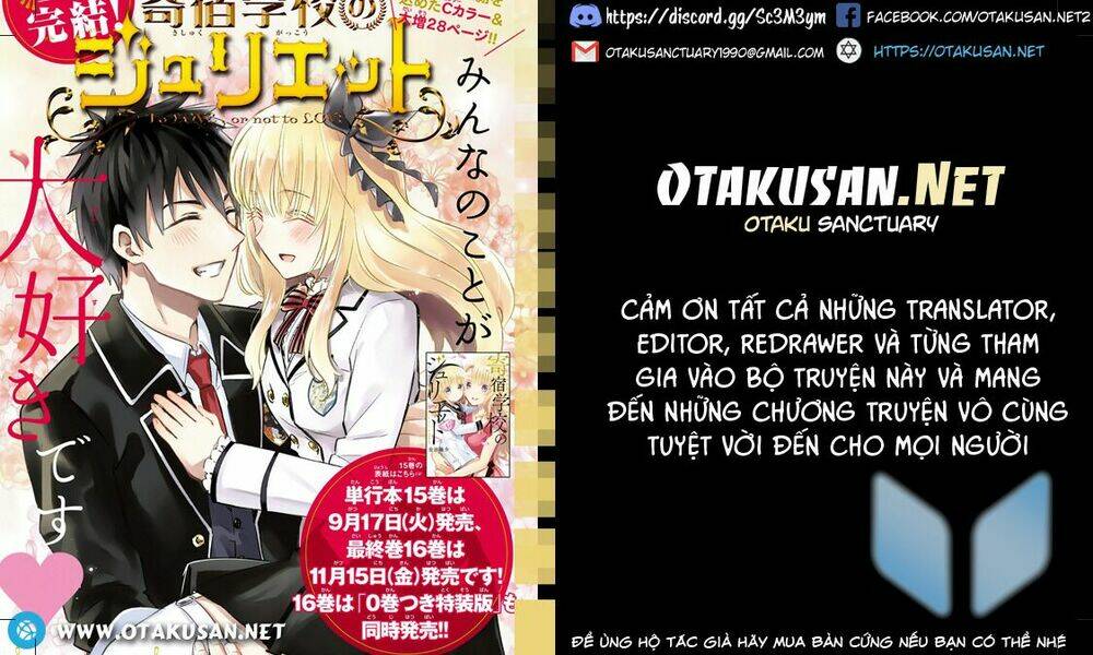 Kishuku Gakkou No Juliet Chapter 119.5 - Trang 2