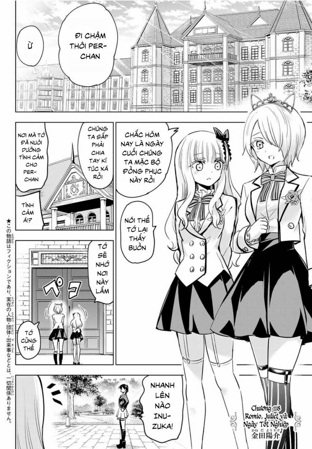 Kishuku Gakkou No Juliet Chapter 118 - Trang 2