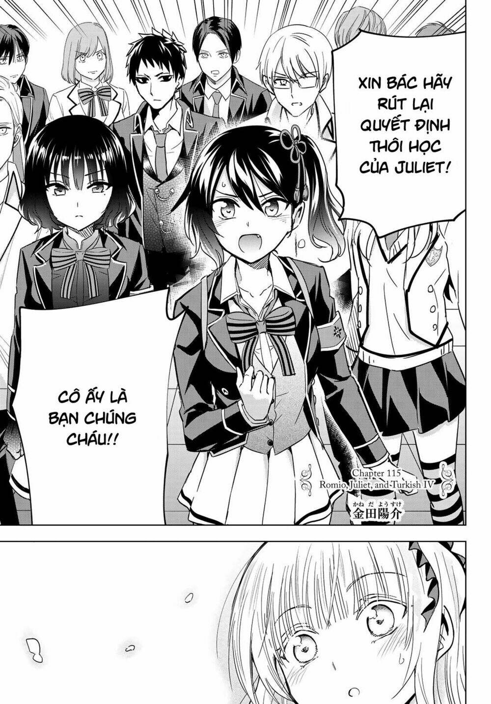 Kishuku Gakkou No Juliet Chapter 115 - Trang 2