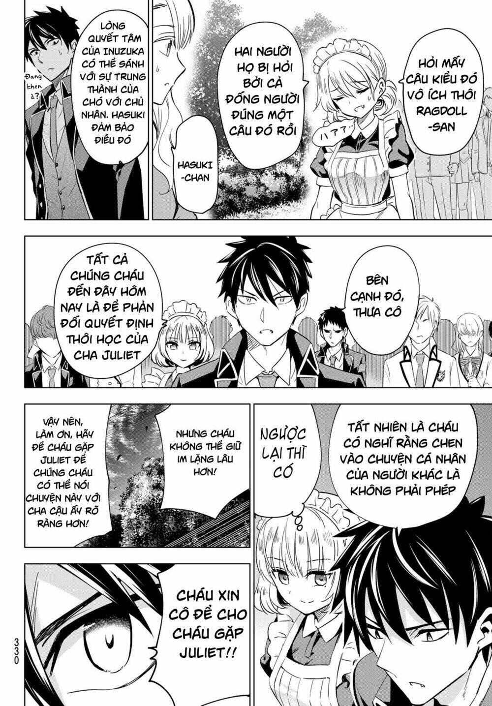 Kishuku Gakkou No Juliet Chapter 112 - Trang 2