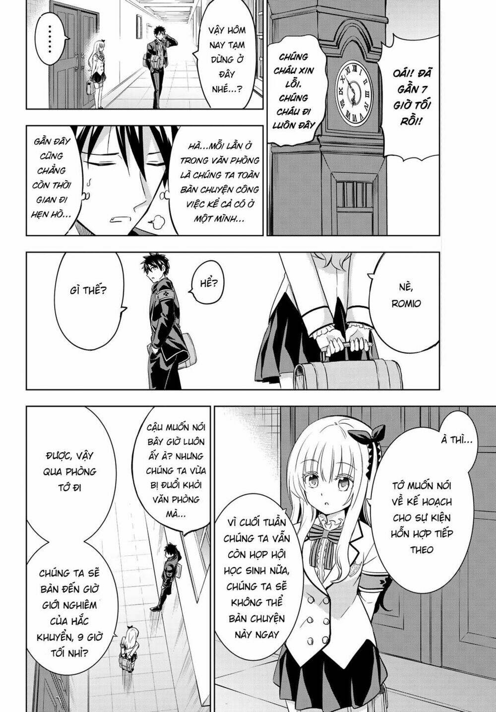 Kishuku Gakkou No Juliet Chapter 98 - Trang 2