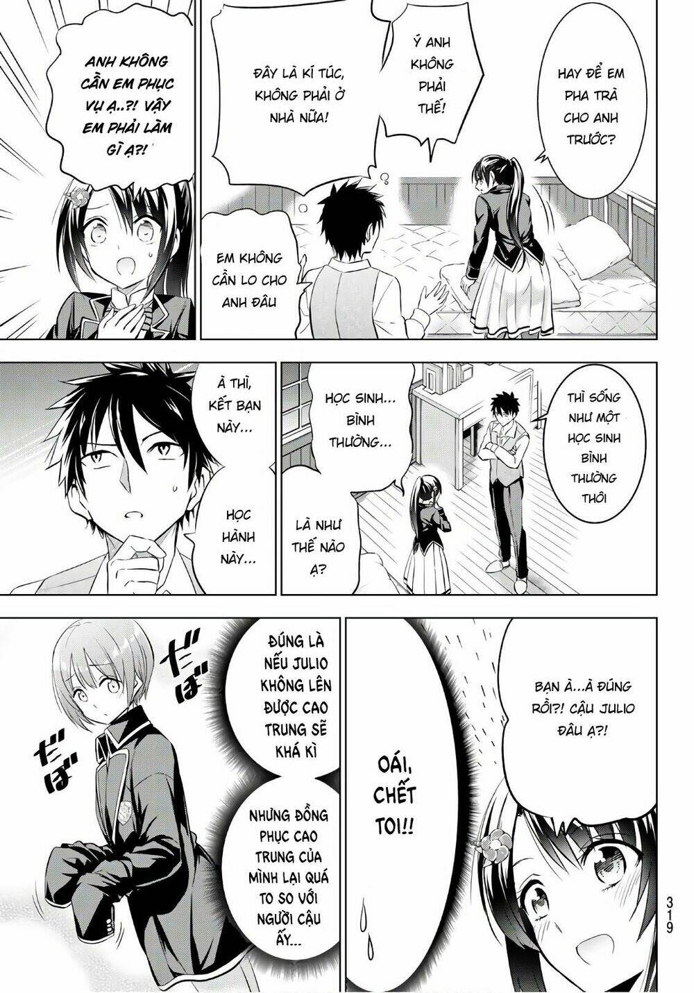 Kishuku Gakkou No Juliet Chapter 71 - Trang 2