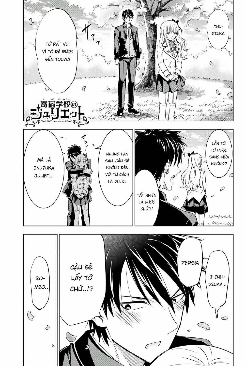 Kishuku Gakkou No Juliet Chapter 55 - Trang 2