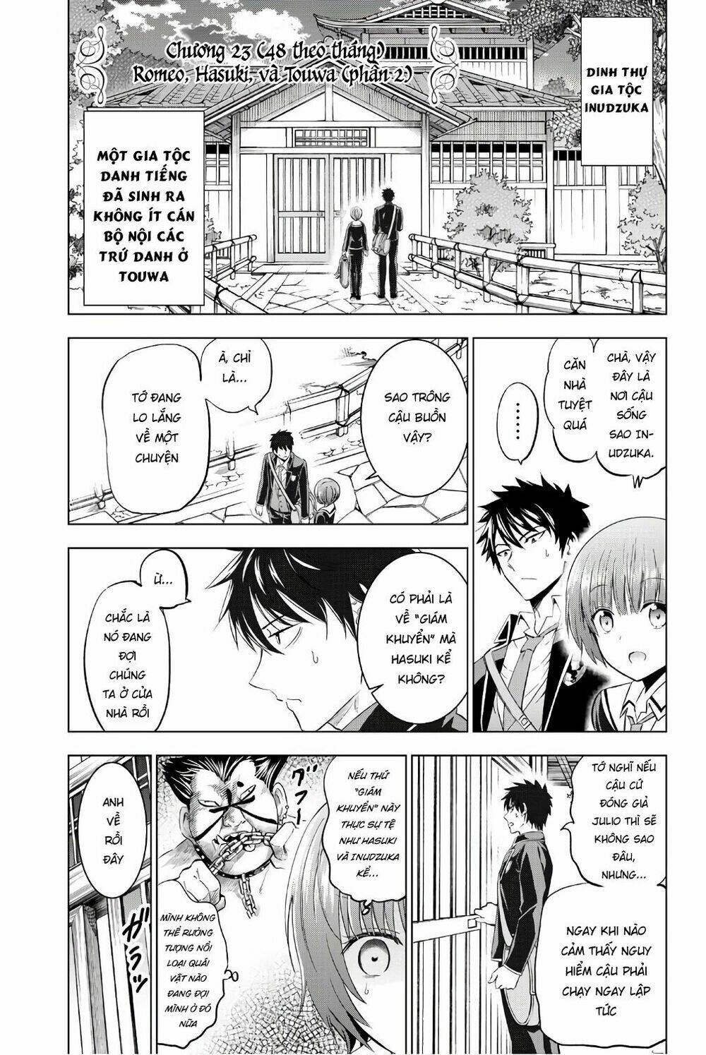 Kishuku Gakkou No Juliet Chapter 49 - Trang 2