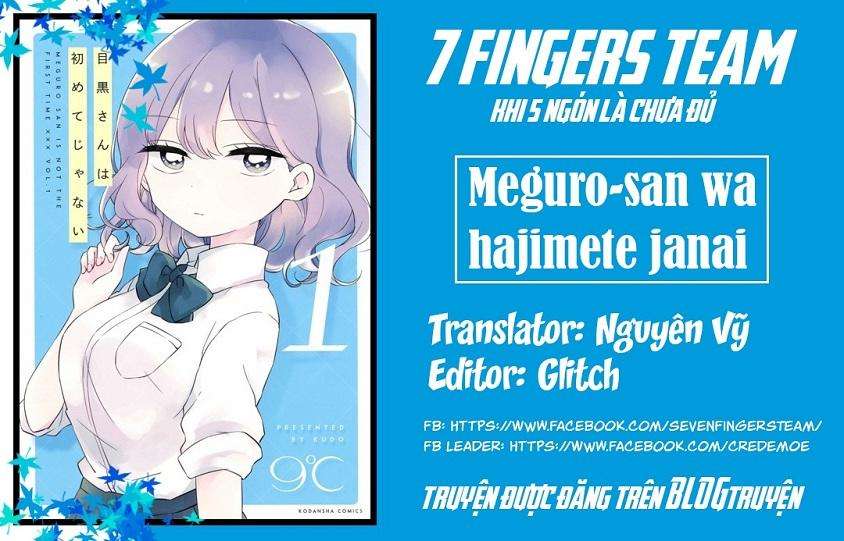 Đây Không Phải Lần Đầu Của Meguro-San Chapter 3 - Trang 2