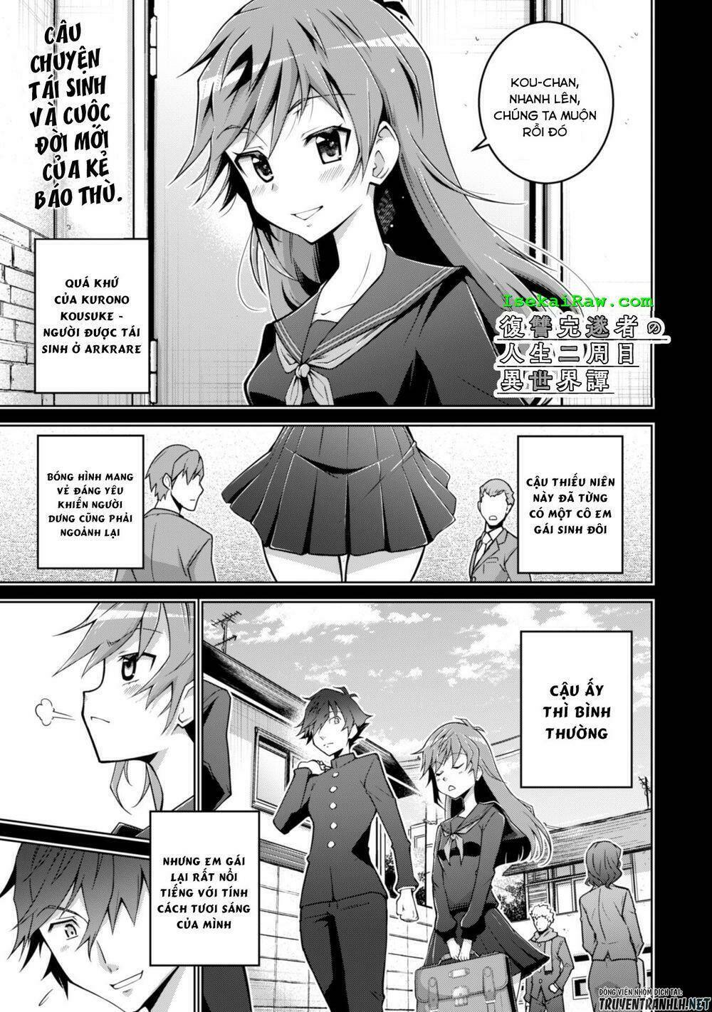 Fukushuu Kansuisha No Jinsei Nishuume Isekaitan Chapter 2 - Trang 2