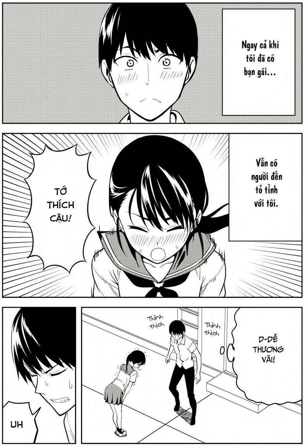 Kanojo Ga Iru No Ni, Betsu No Onnanoko Ni Kokuhaku Sareta Chapter 1 - Trang 2