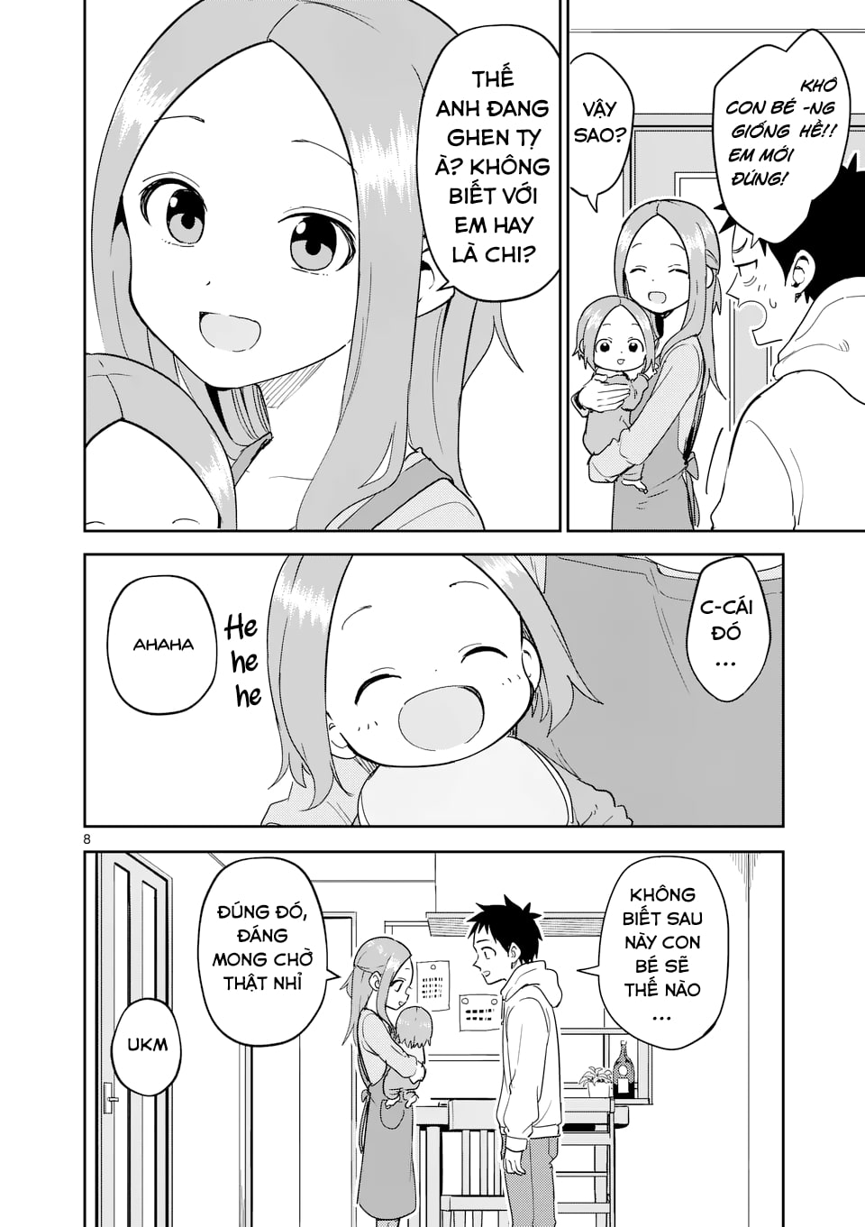 Karakai Jouzu No (Moto) Takagi-San Chapter 310 - Trang 2