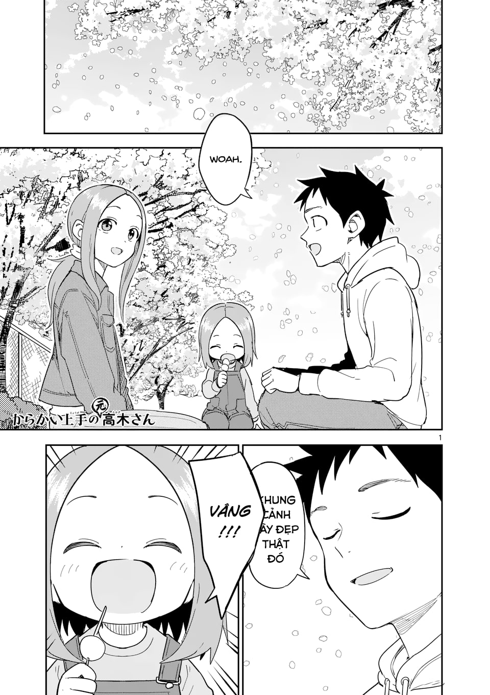 Karakai Jouzu No (Moto) Takagi-San Chapter 309 - Trang 2