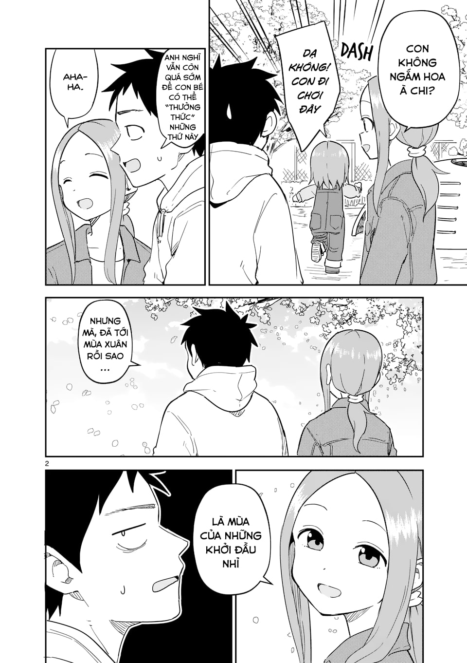 Karakai Jouzu No (Moto) Takagi-San Chapter 309 - Trang 2