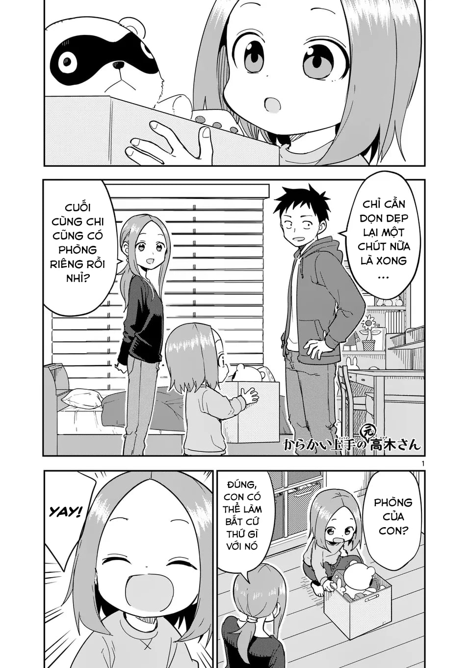 Karakai Jouzu No (Moto) Takagi-San Chapter 308 - Trang 2