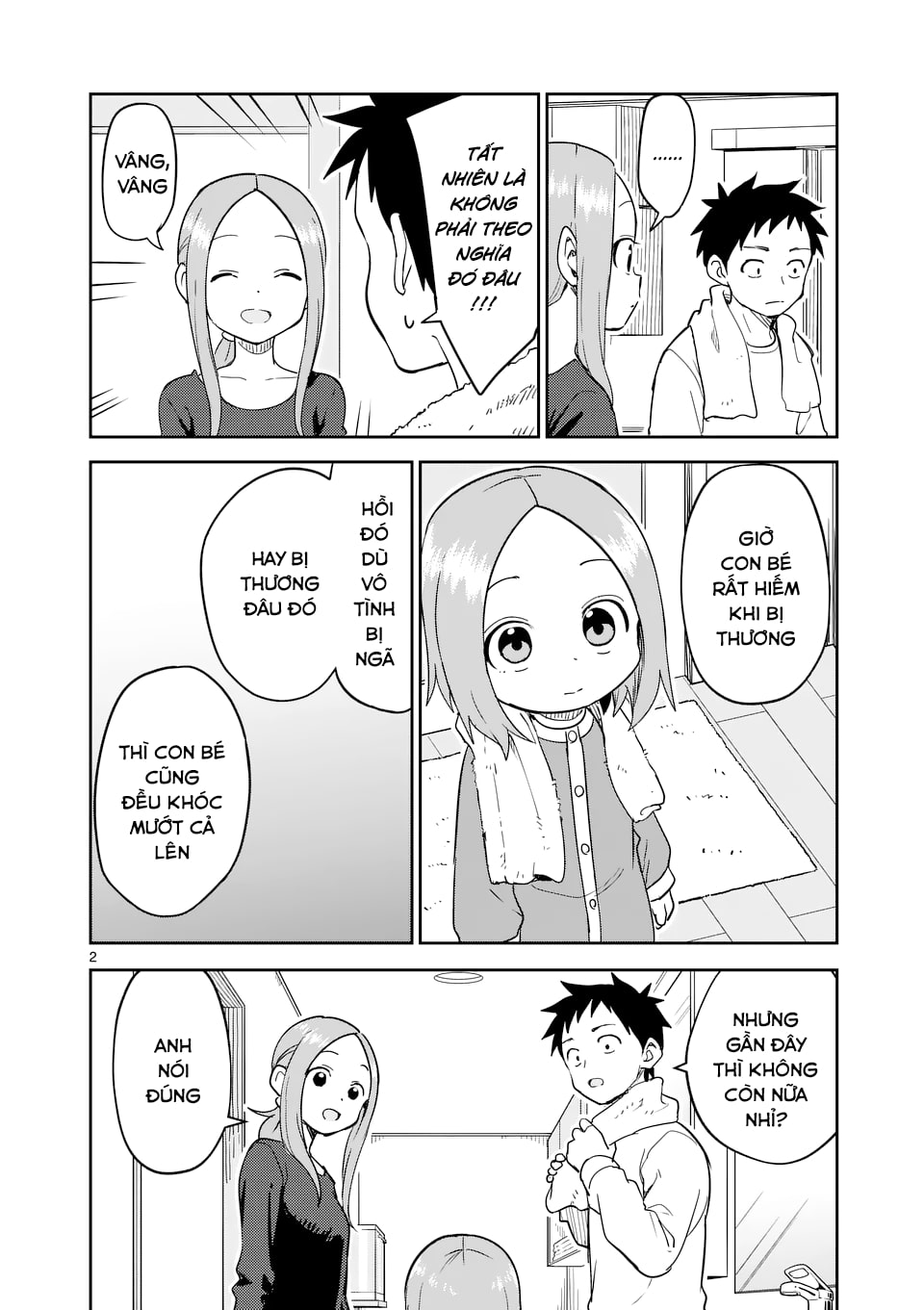 Karakai Jouzu No (Moto) Takagi-San Chapter 306 - Trang 2