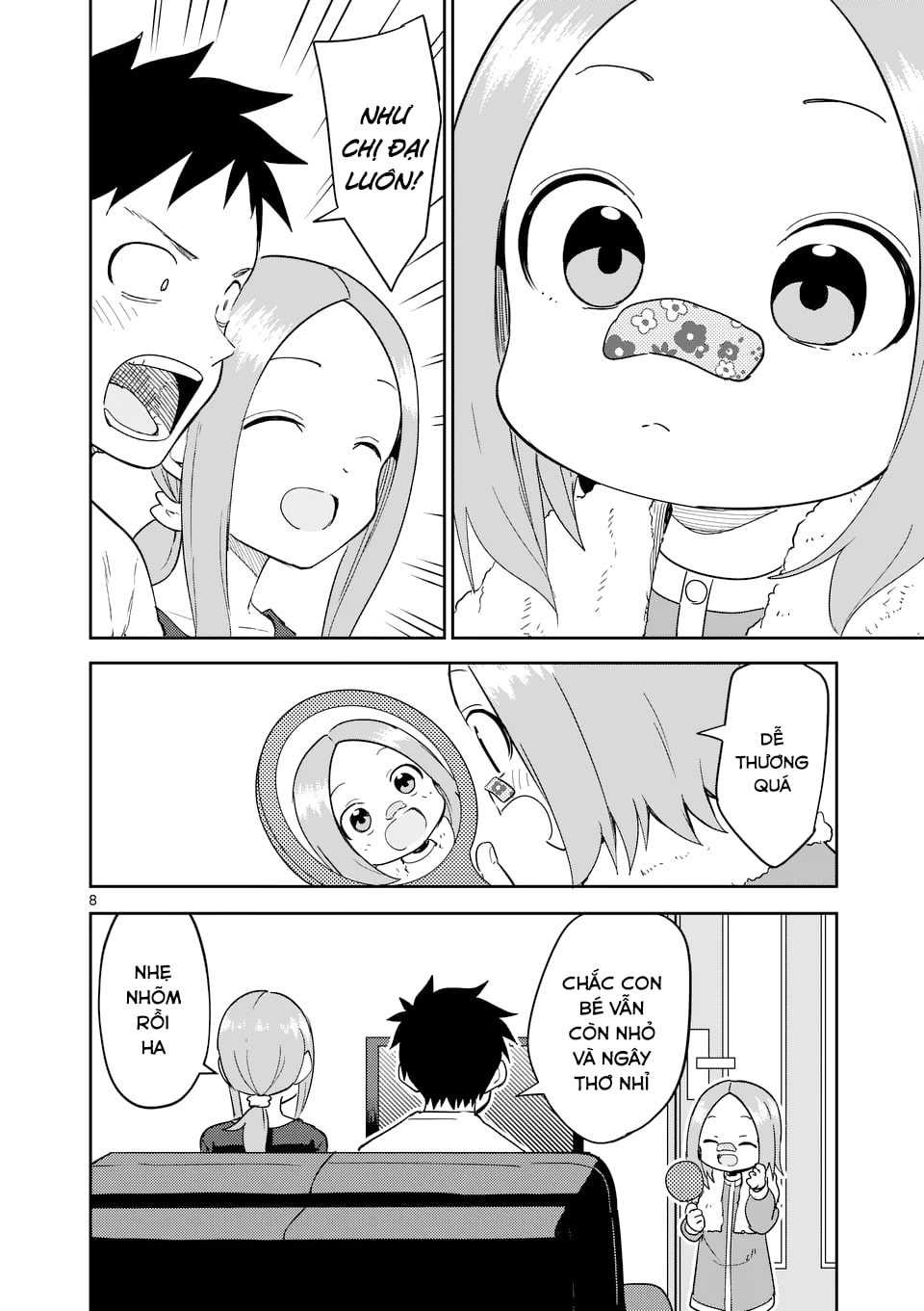 Karakai Jouzu No (Moto) Takagi-San Chapter 306 - Trang 2