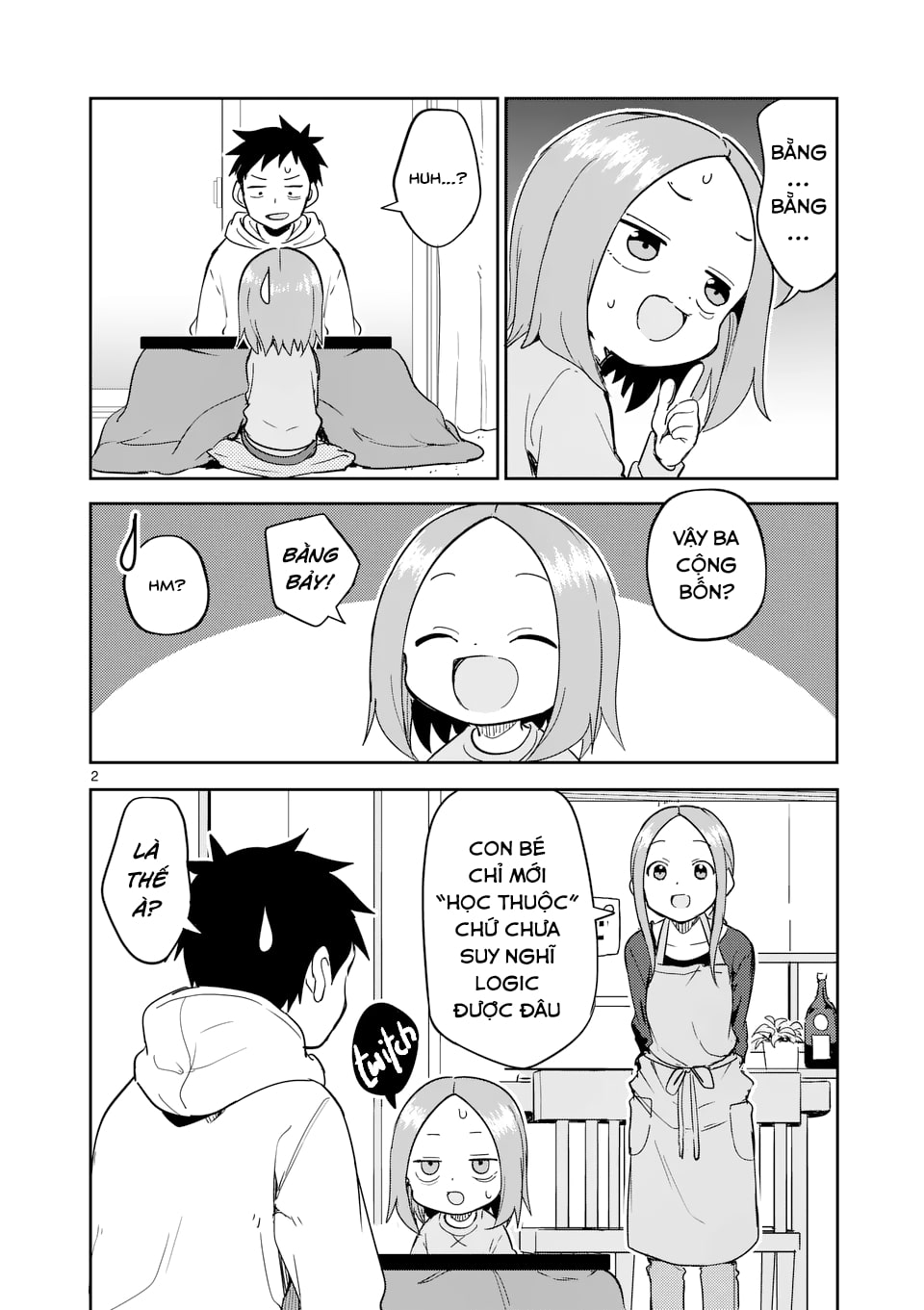 Karakai Jouzu No (Moto) Takagi-San Chapter 305 - Trang 2