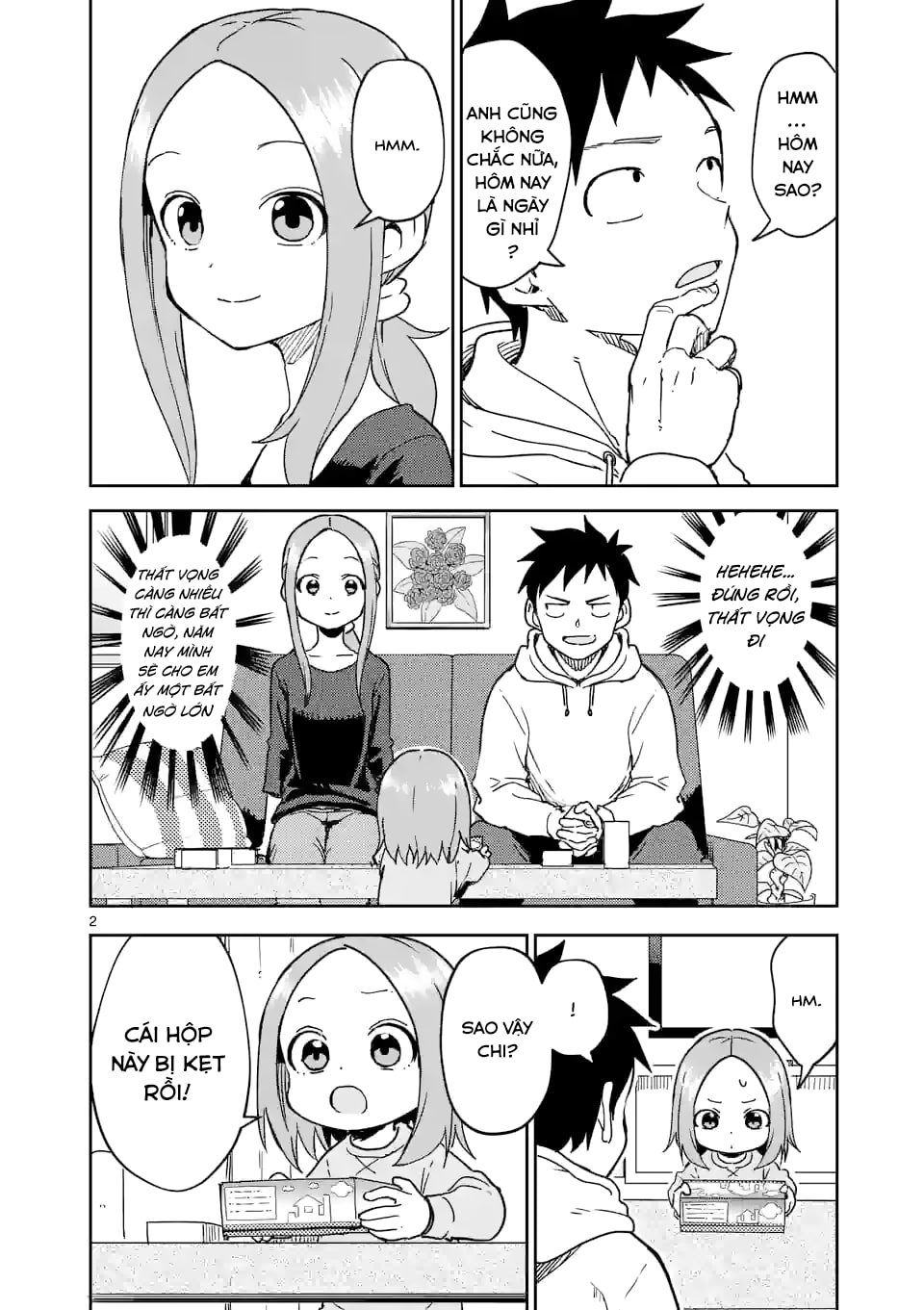 Karakai Jouzu No (Moto) Takagi-San Chapter 301 - Trang 2