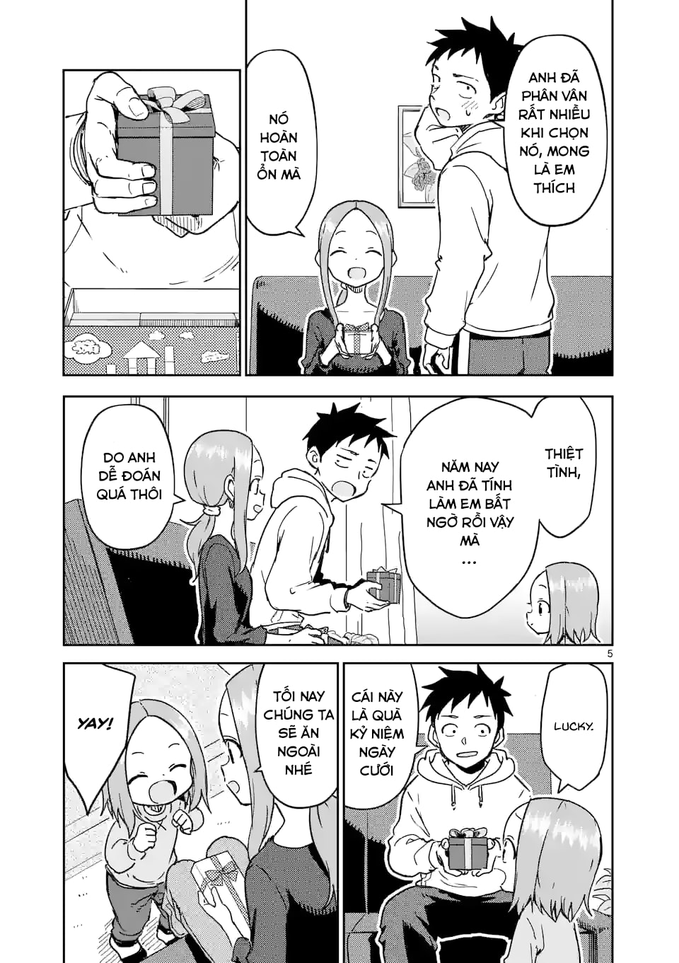 Karakai Jouzu No (Moto) Takagi-San Chapter 301 - Trang 2