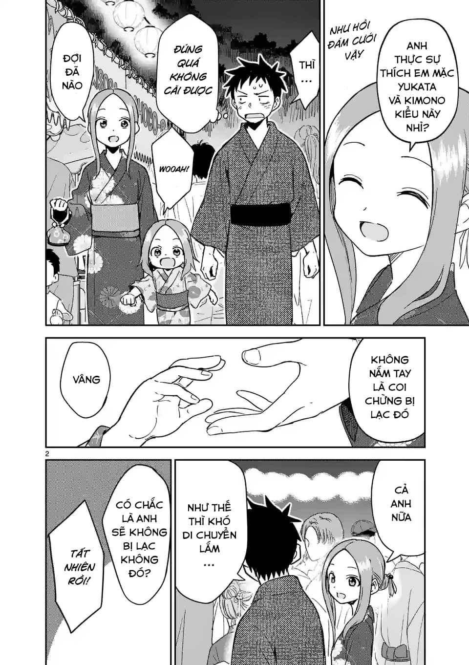 Karakai Jouzu No (Moto) Takagi-San Chapter 295 - Trang 2