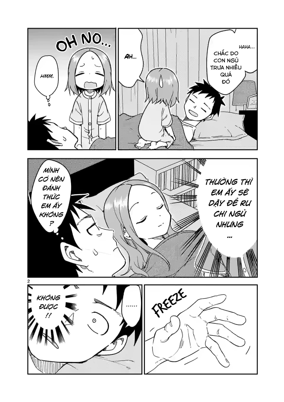 Karakai Jouzu No (Moto) Takagi-San Chapter 290 - Trang 2