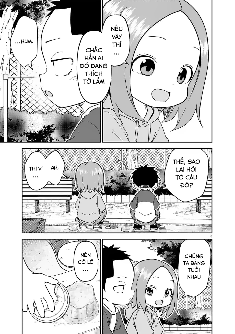 Karakai Jouzu No (Moto) Takagi-San Chapter 286 - Trang 2