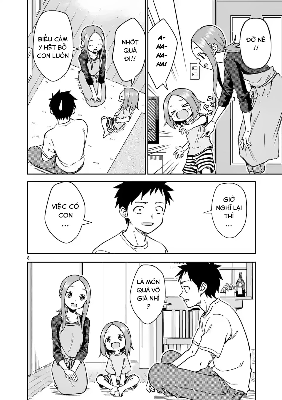 Karakai Jouzu No (Moto) Takagi-San Chapter 285 - Trang 2