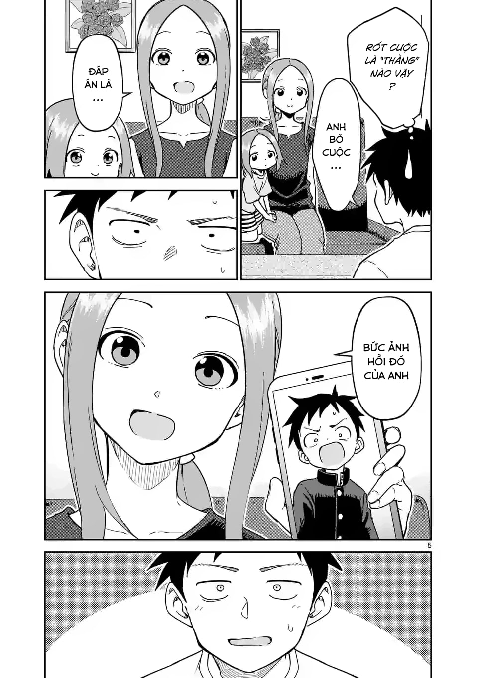 Karakai Jouzu No (Moto) Takagi-San Chapter 284 - Trang 2