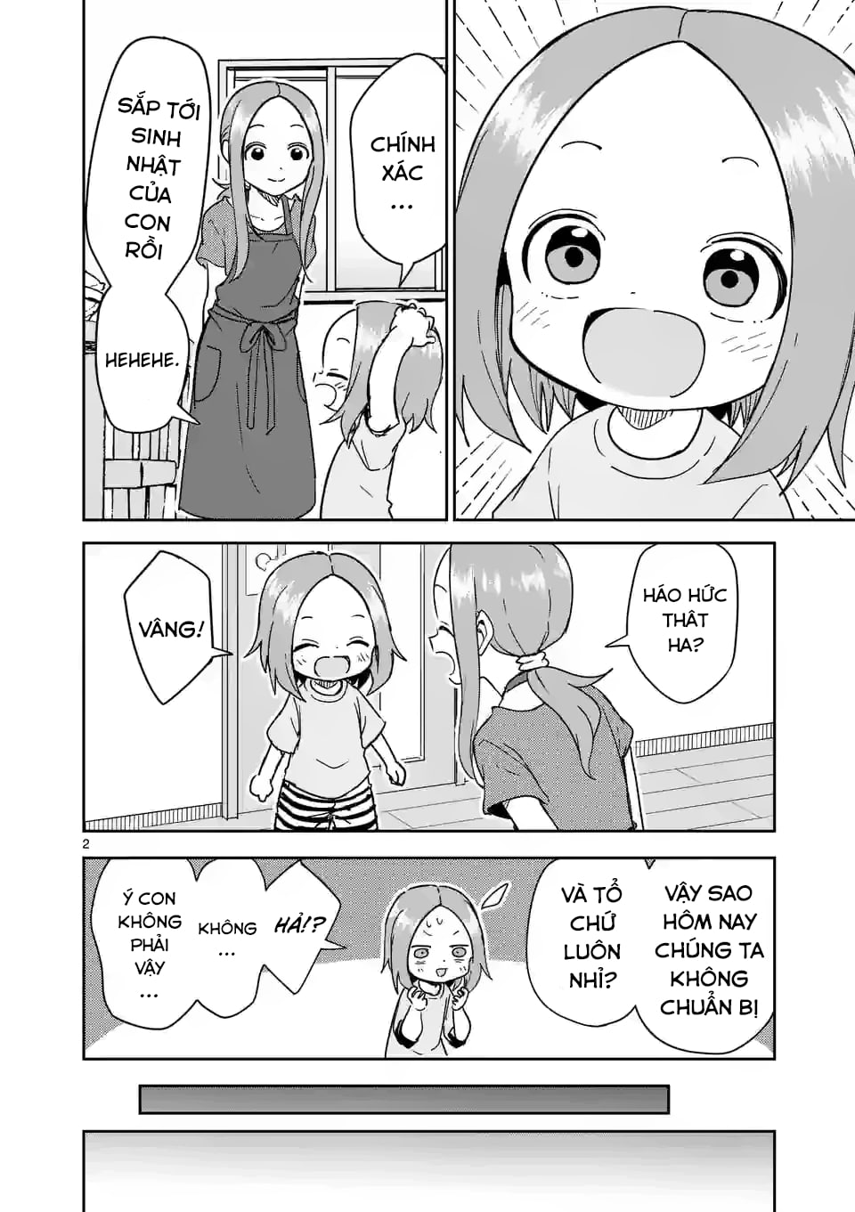 Karakai Jouzu No (Moto) Takagi-San Chapter 283 - Trang 2