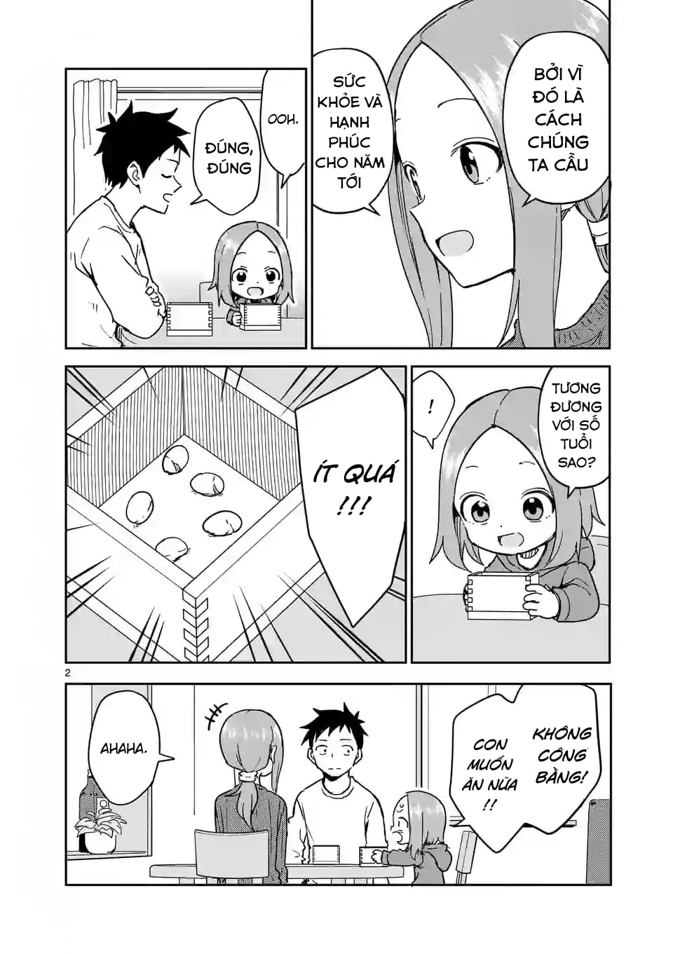 Karakai Jouzu No (Moto) Takagi-San Chapter 264 - Trang 2