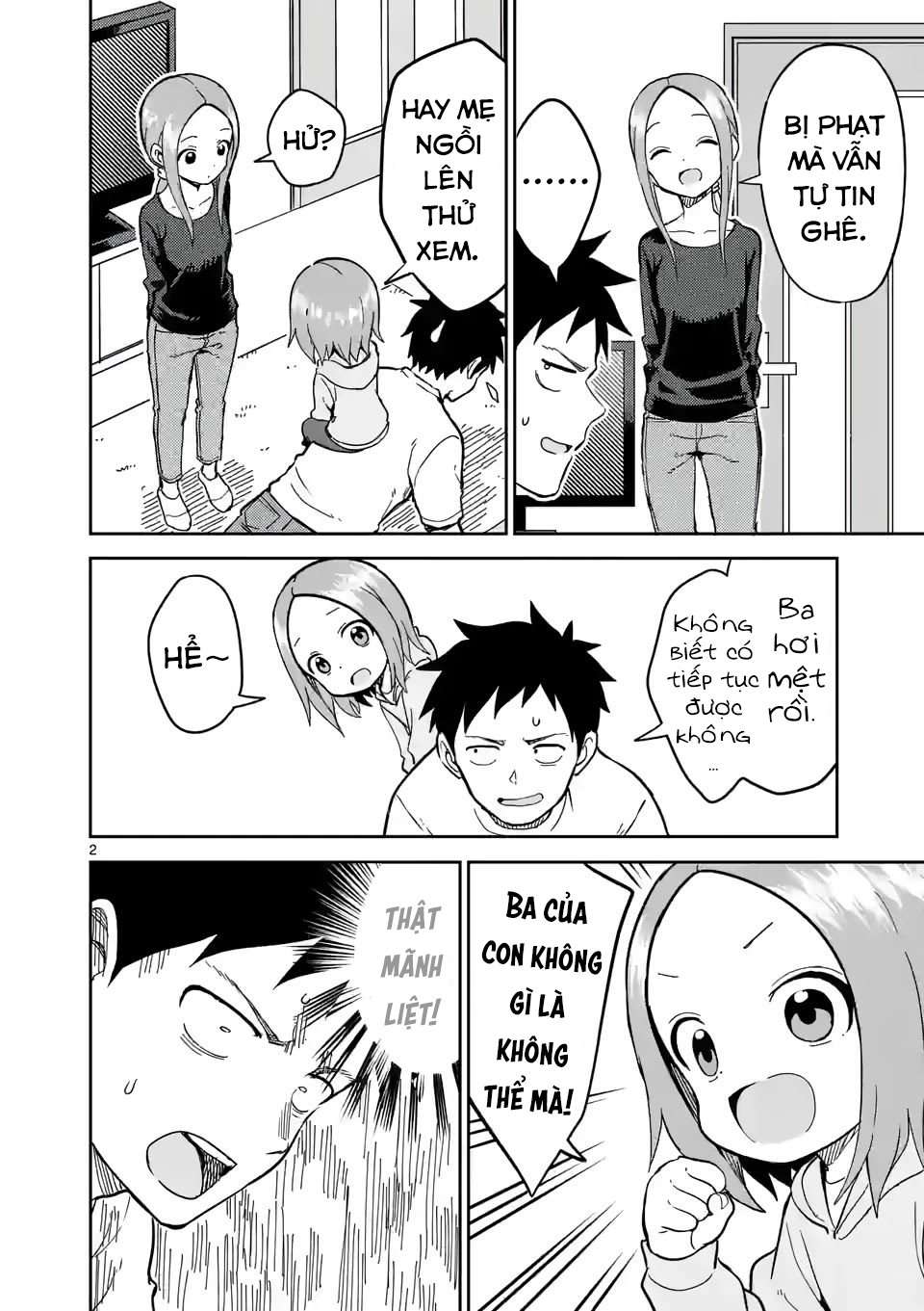 Karakai Jouzu No (Moto) Takagi-San Chapter 217 - Trang 2