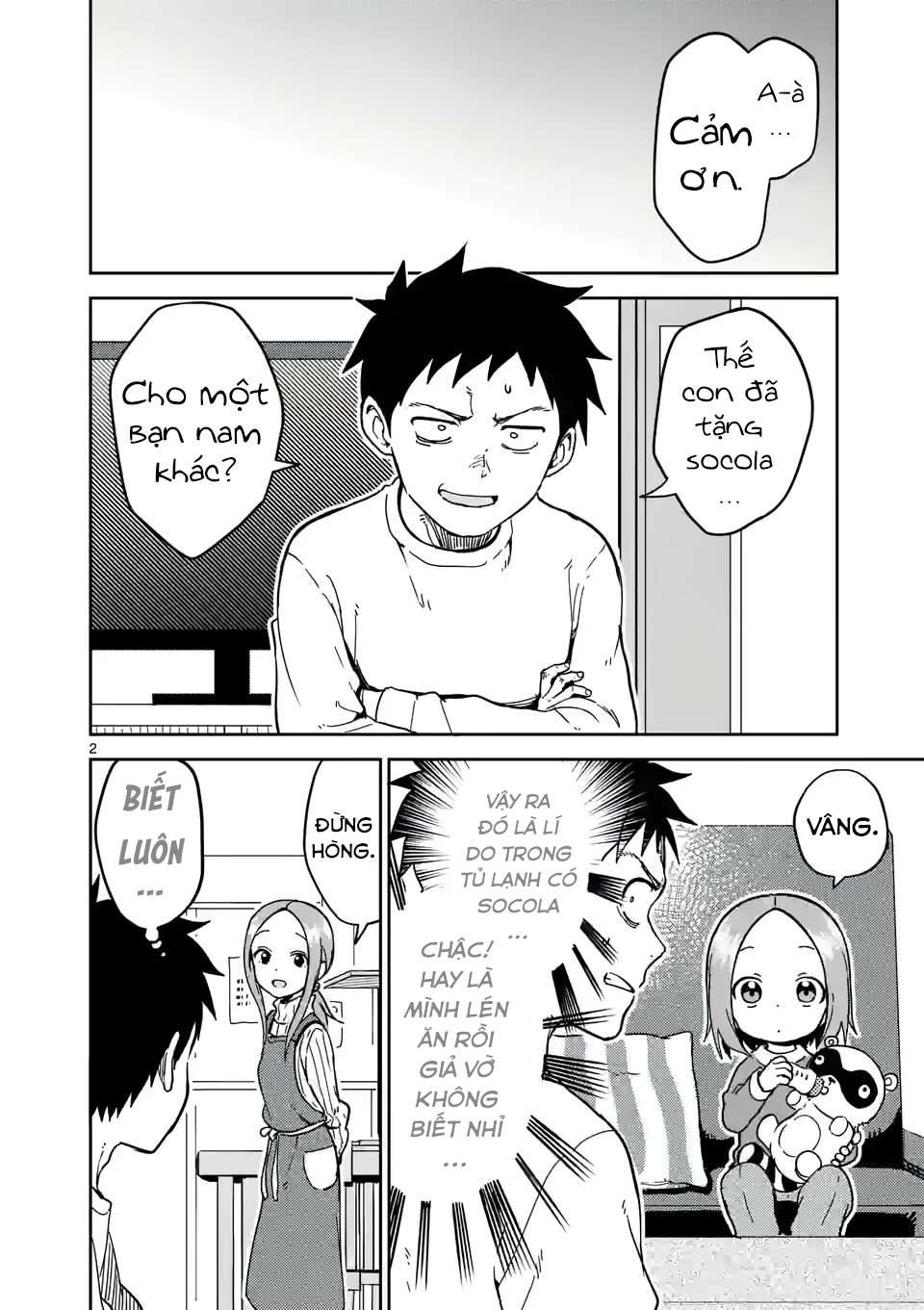 Karakai Jouzu No (Moto) Takagi-San Chapter 216 - Trang 2