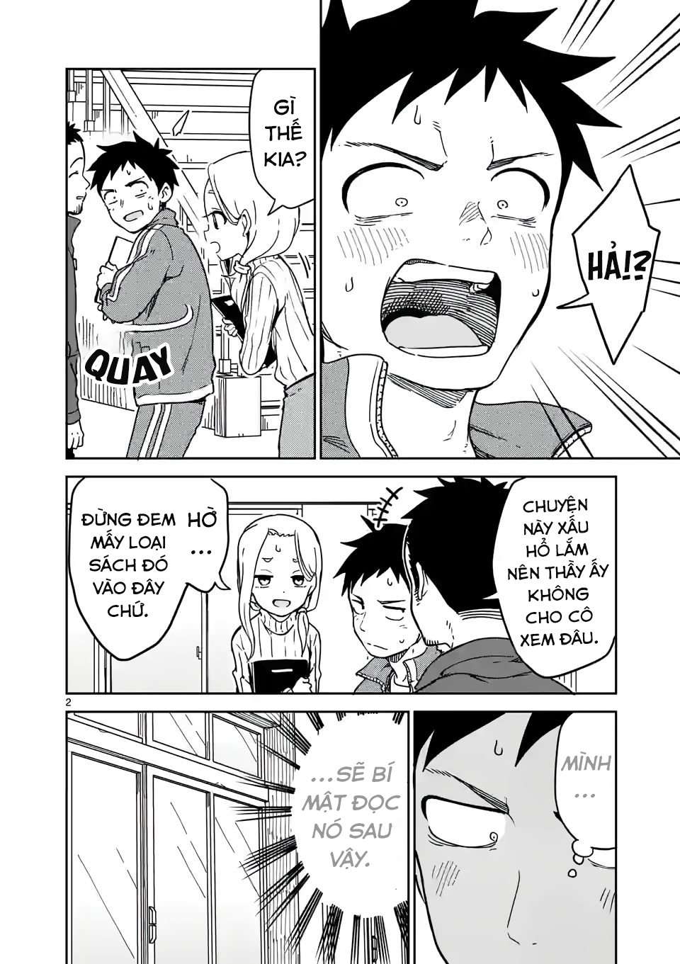 Karakai Jouzu No (Moto) Takagi-San Chapter 214 - Trang 2