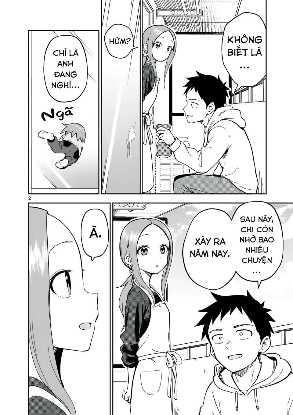 Karakai Jouzu No (Moto) Takagi-San Chapter 210 - Trang 2