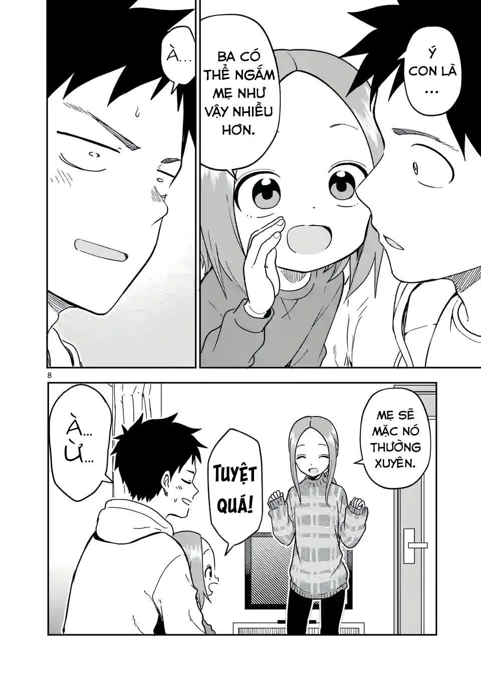 Karakai Jouzu No (Moto) Takagi-San Chapter 208 - Trang 2