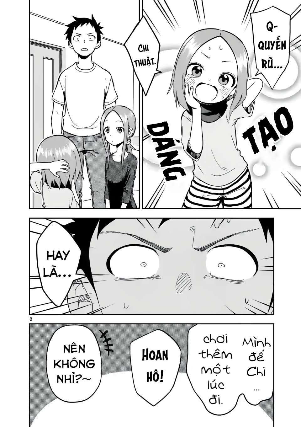 Karakai Jouzu No (Moto) Takagi-San Chapter 206 - Trang 2