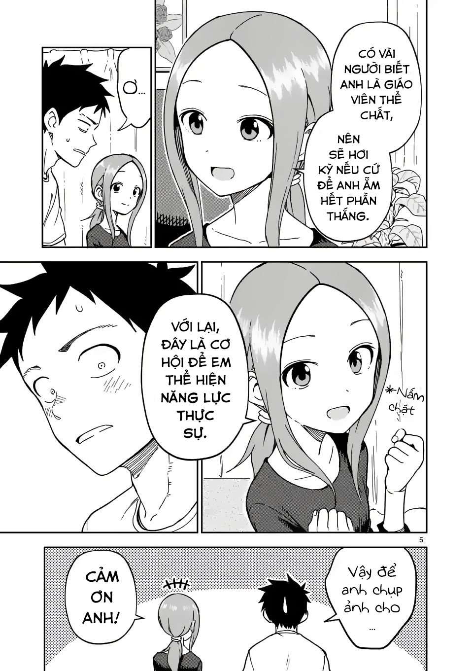 Karakai Jouzu No (Moto) Takagi-San Chapter 204 - Trang 2