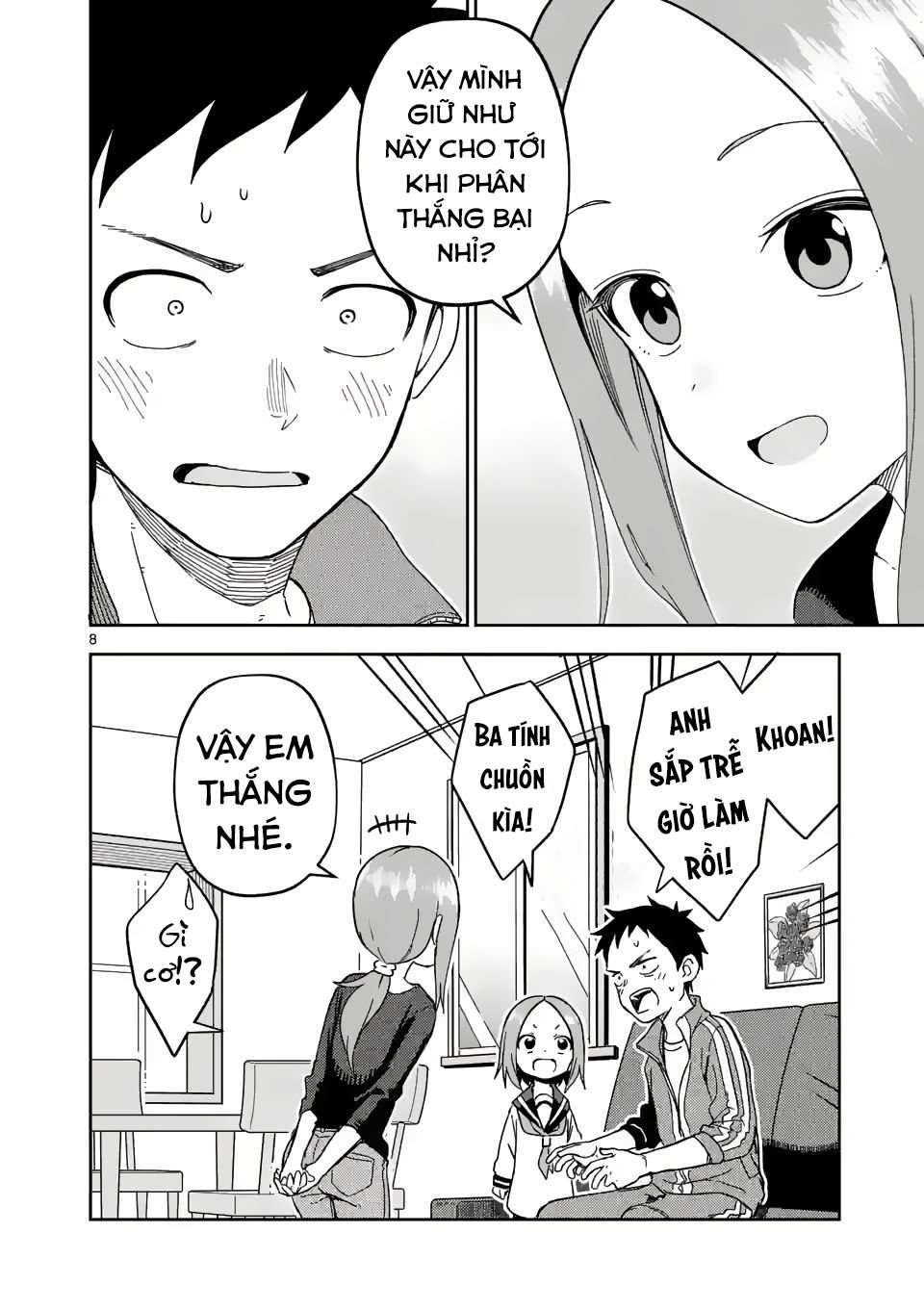 Karakai Jouzu No (Moto) Takagi-San Chapter 203 - Trang 2